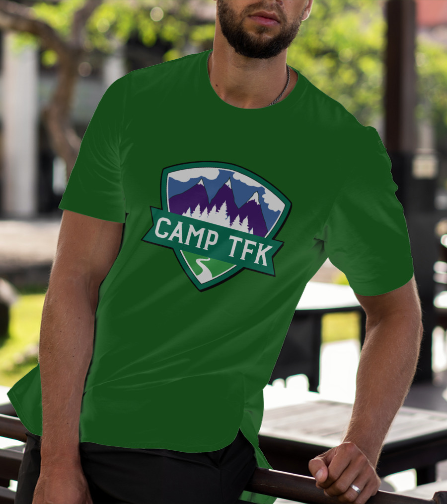 Camp TFK Mountain Adventure Badge T-Shirt