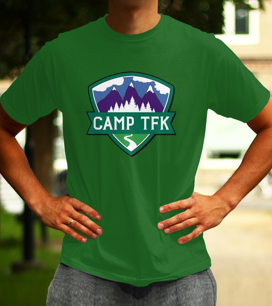 Camp TFK Mountain Adventure Badge T-Shirt