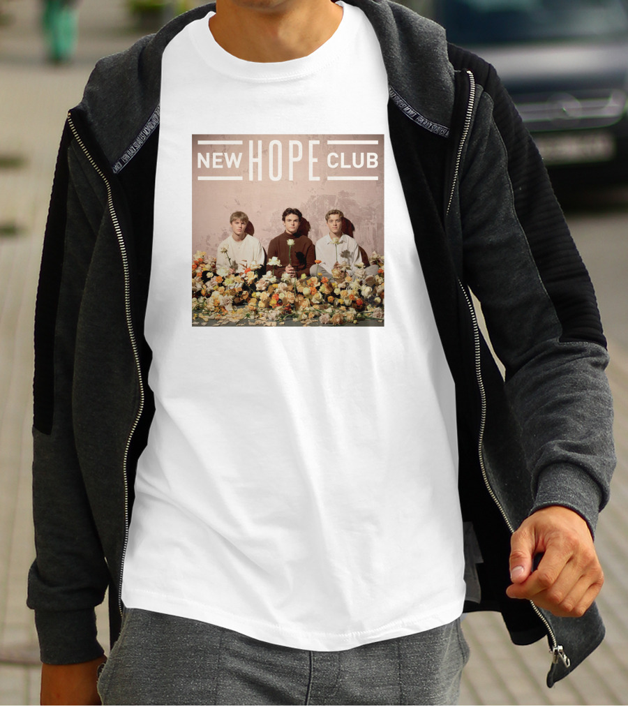 New Hope Club Album Cover Floral T-Shirt