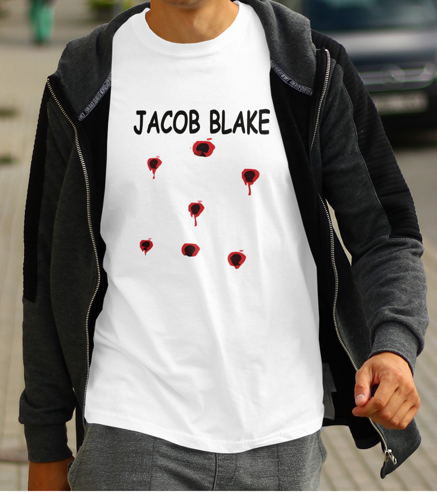 Jacob Blake Seven Bullet Holes In The Back T-Shirt