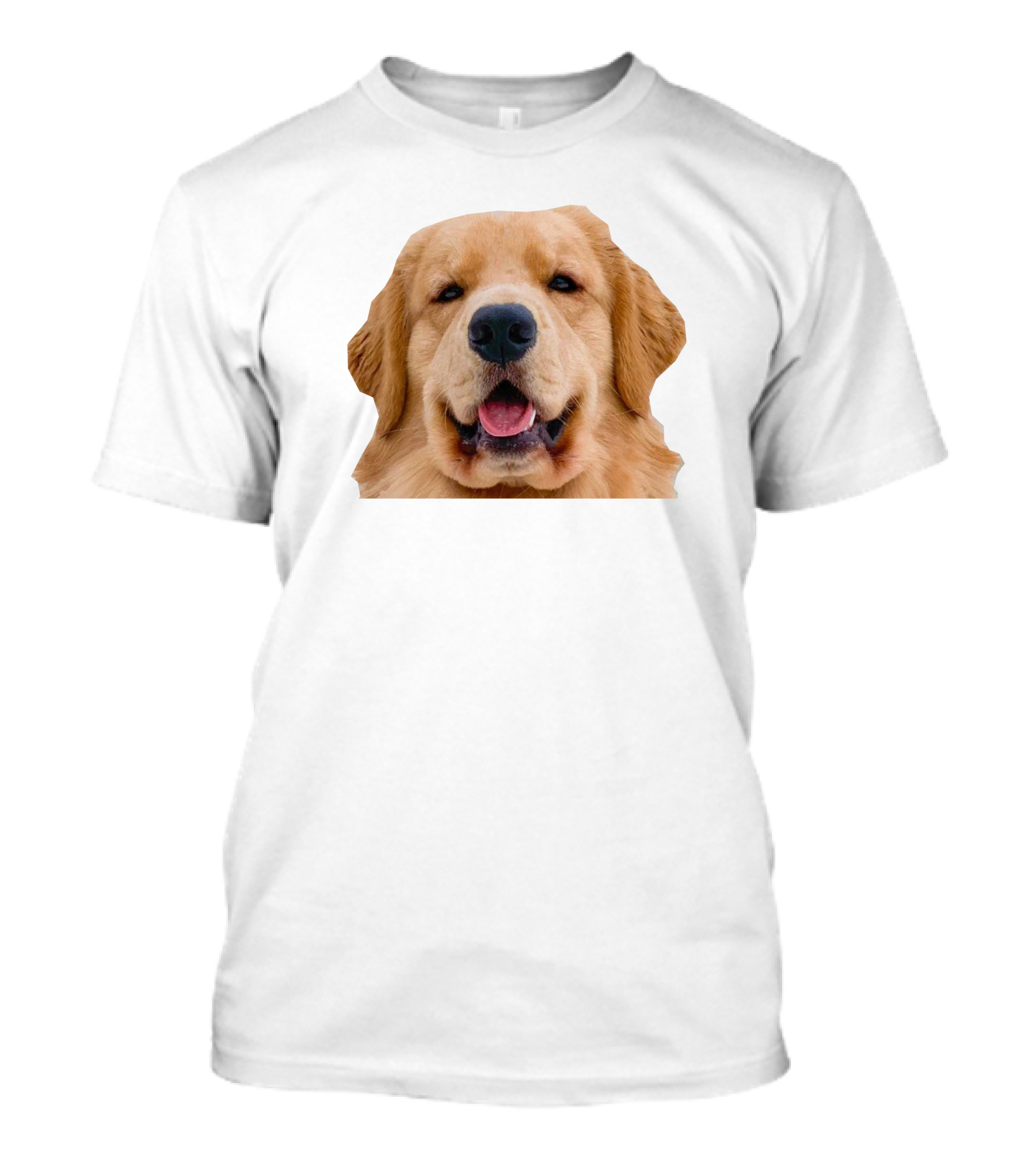 Tucker Budzyn Golden Retriever Face T-Shirt