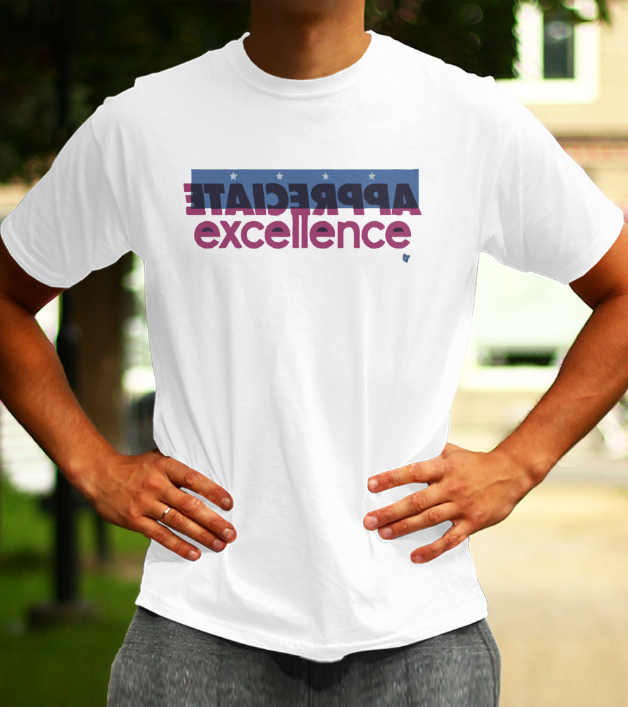 APPRECIATE Excellence Stars T-Shirt