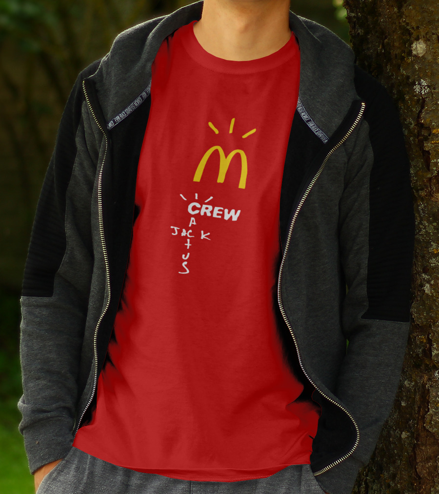 McDonalds Cactus Jack Crew Travis Scott Collaboration Toy T-Shirt