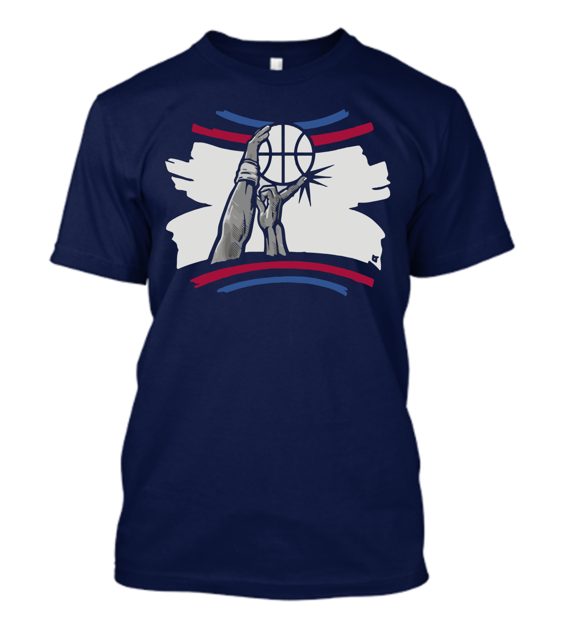 The Finger Block Basketball Iconic Defense Move T-Shirt
