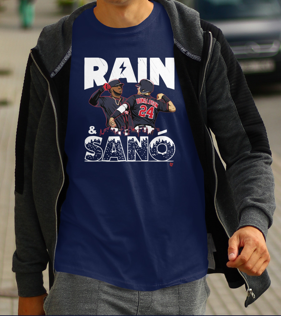 RAIN AND SANO BASEBALL DONALDSON 24 T-Shirt