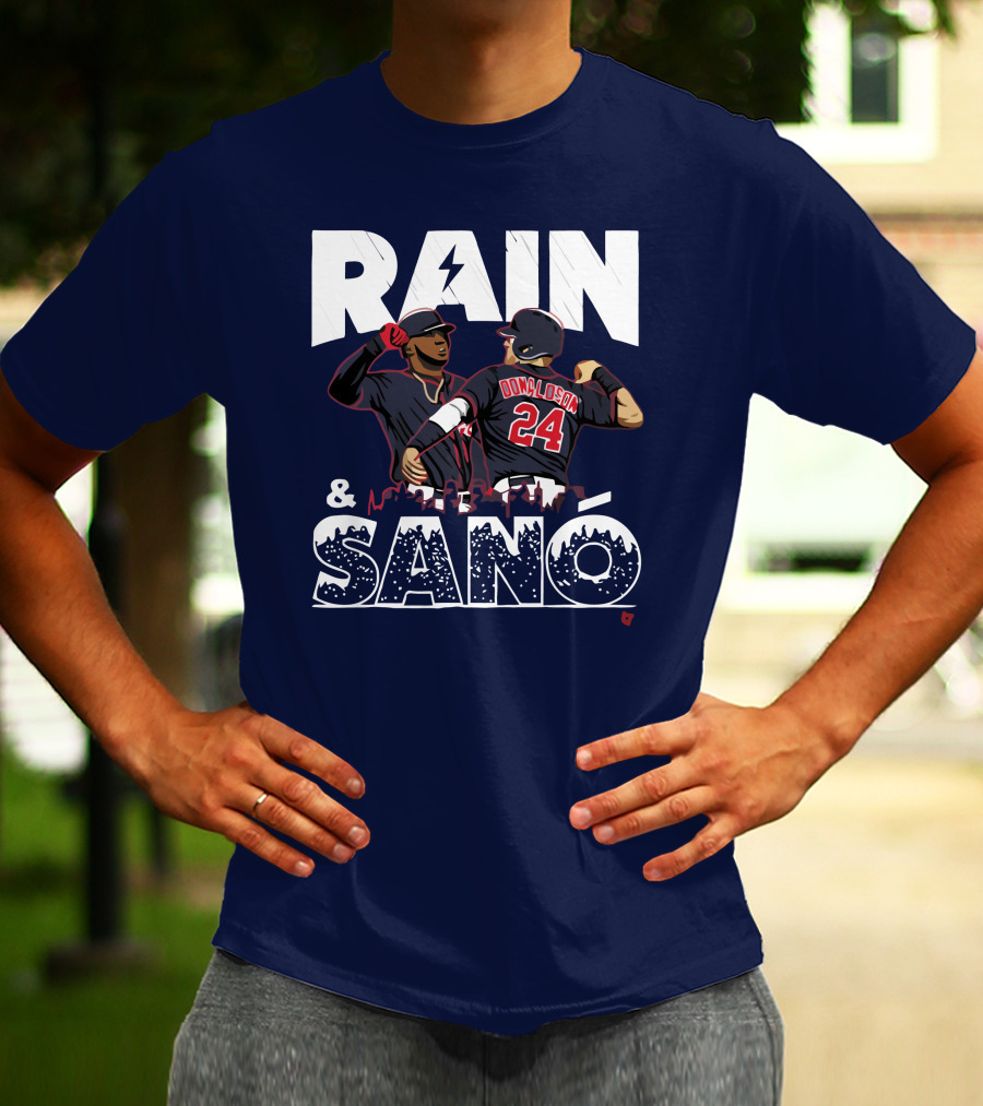 RAIN AND SANO BASEBALL DONALDSON 24 T-Shirt