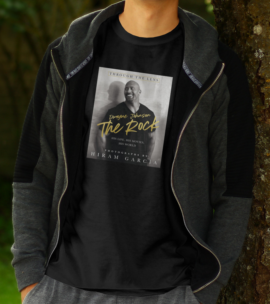 Dwayne Johnson The Rock Through The Lens His Life His Movies His World Photographs By Hiram Garcia T-Shirt
