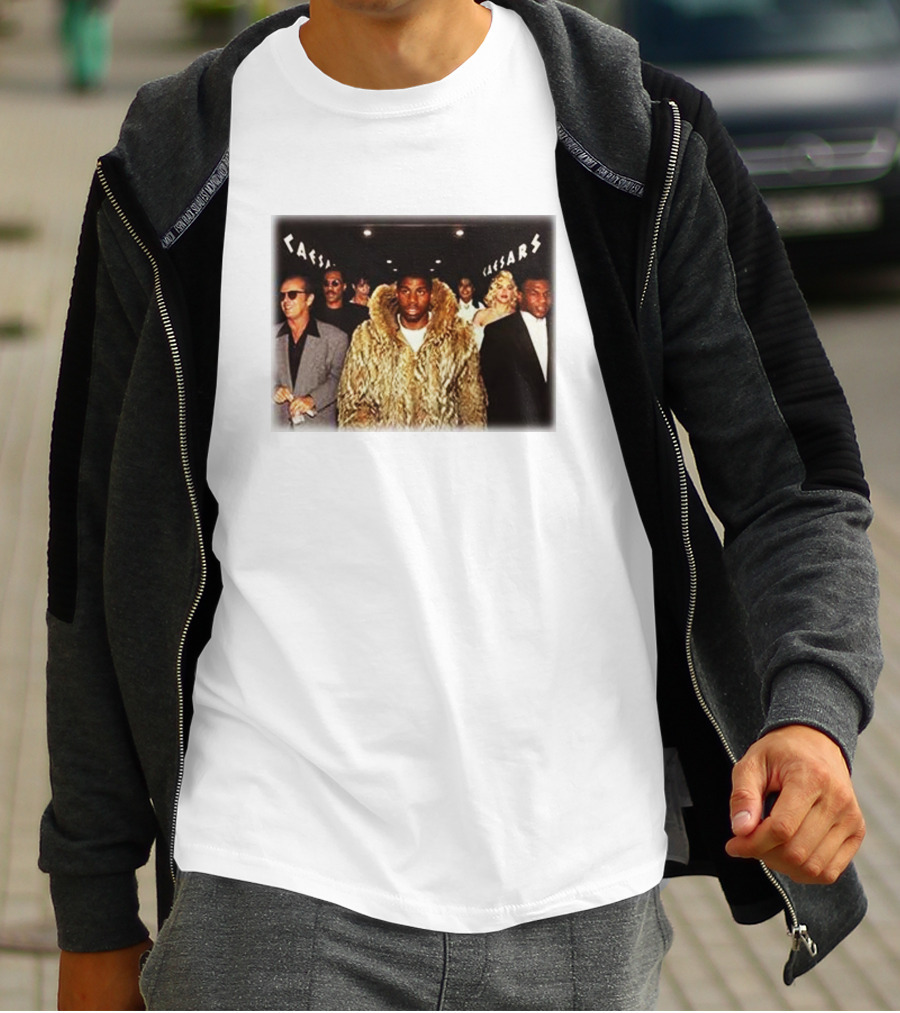 Caesars Barstool Entourage Fur Coat Entrance T-Shirt