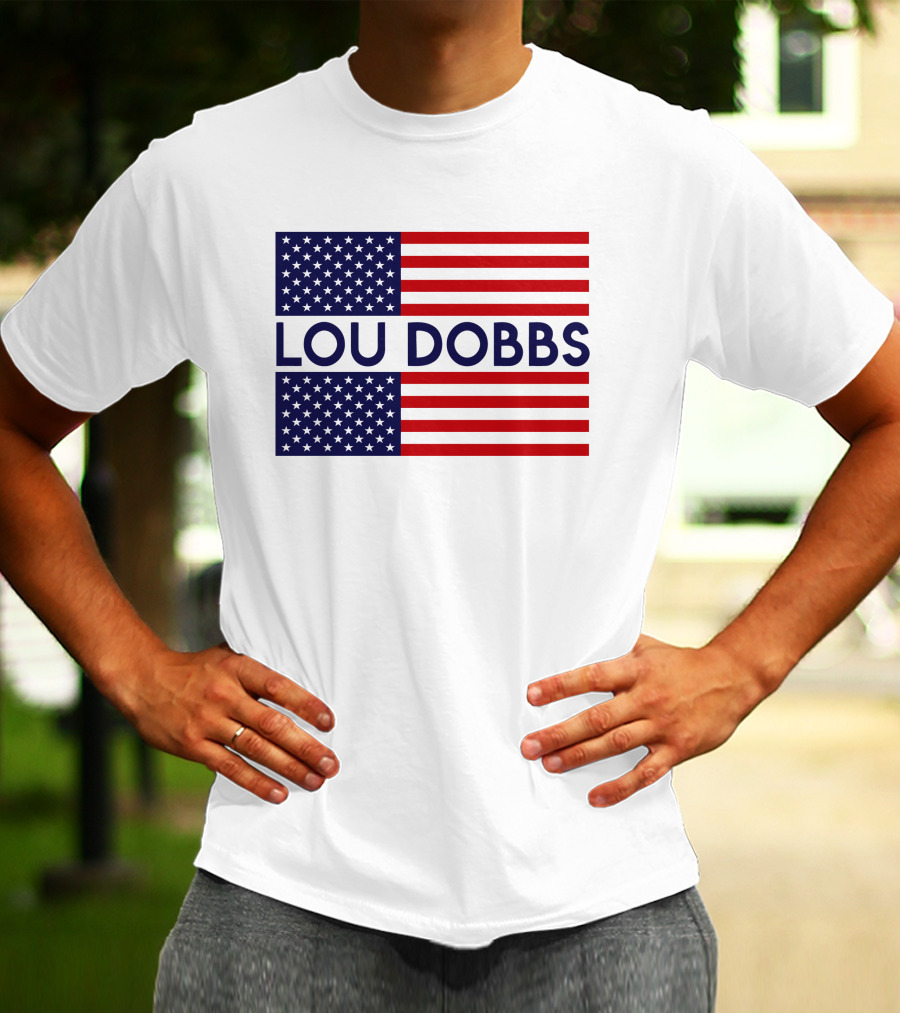 LOU DOBBS American Flag T-Shirt