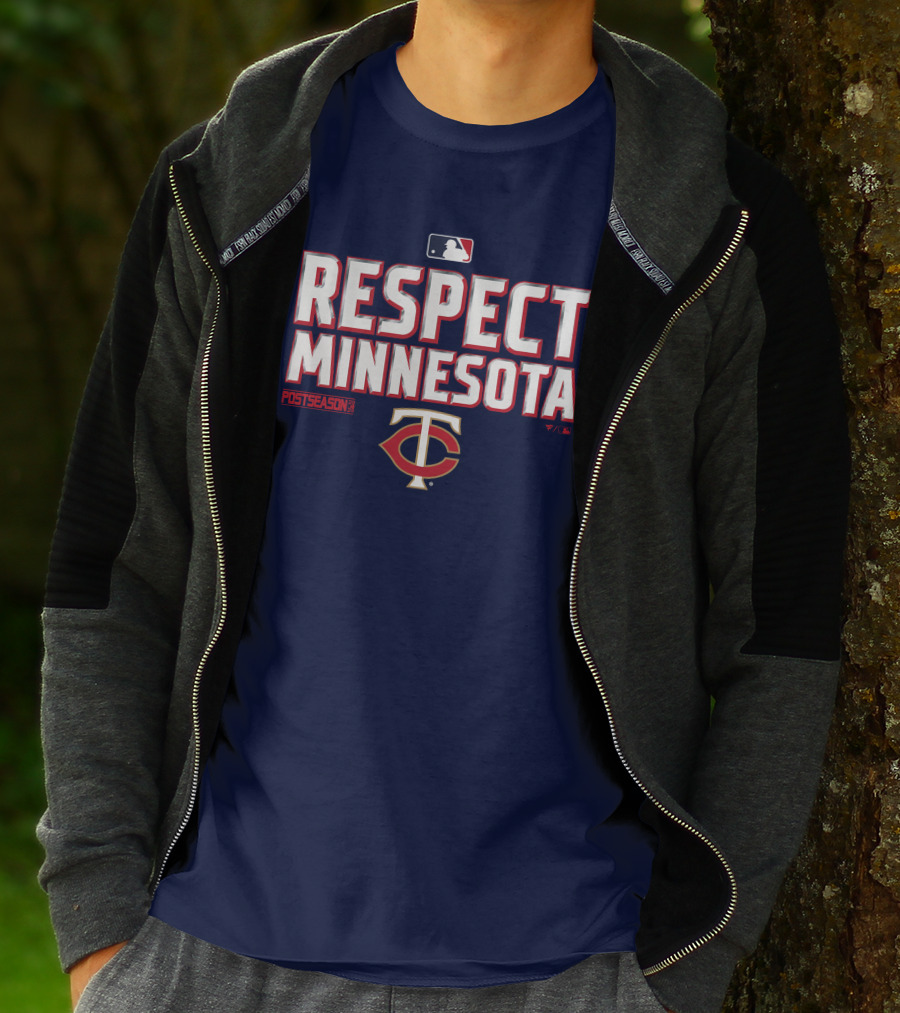 Respect Minnesota MLB Postseason Twins T-Shirt