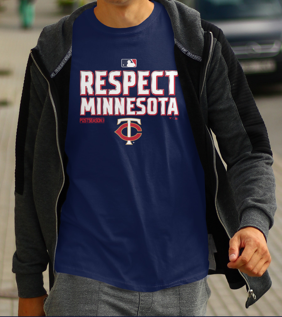 Respect Minnesota MLB Postseason Twins T-Shirt