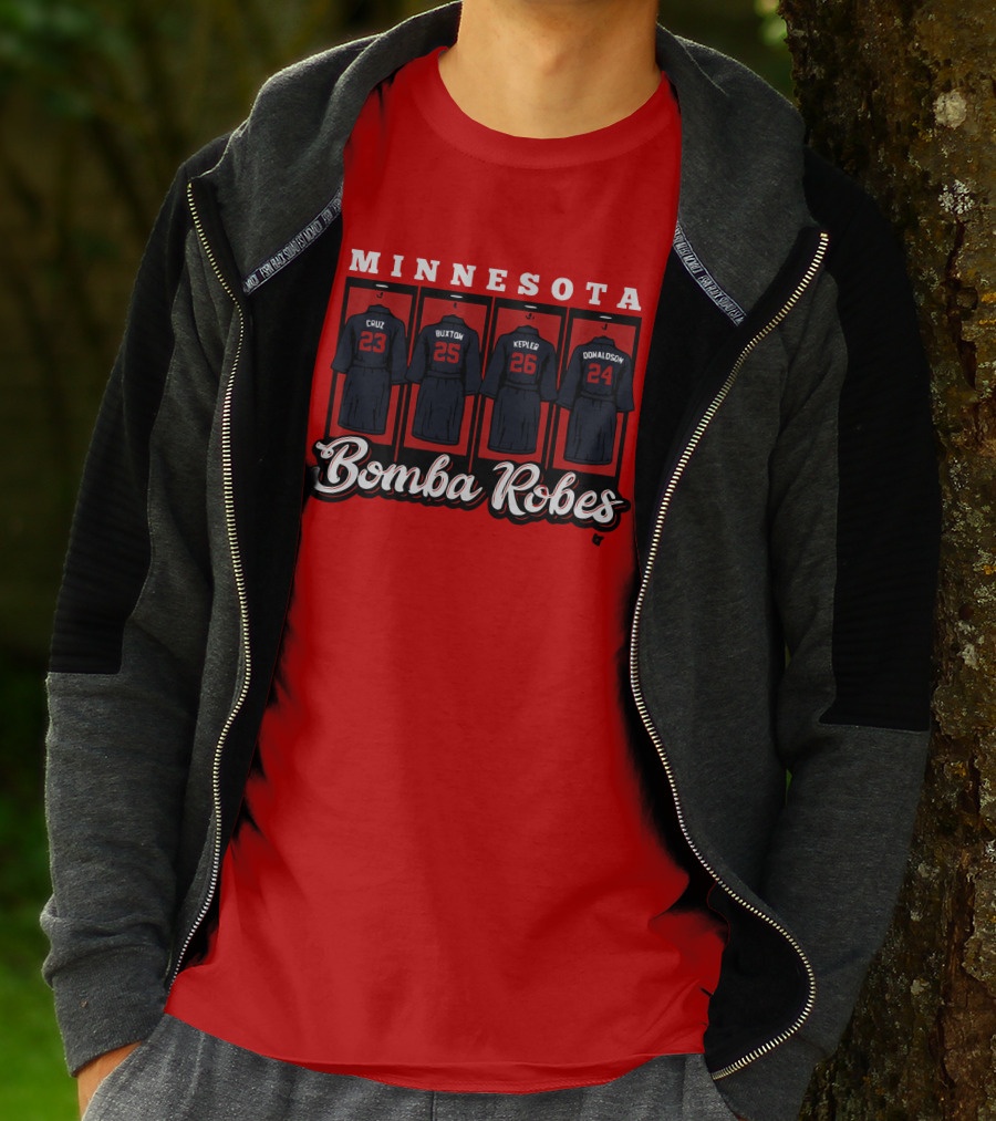 Minnesota Bomba Robes Cruz Buxton Kepler Donaldson Baseball T-Shirt