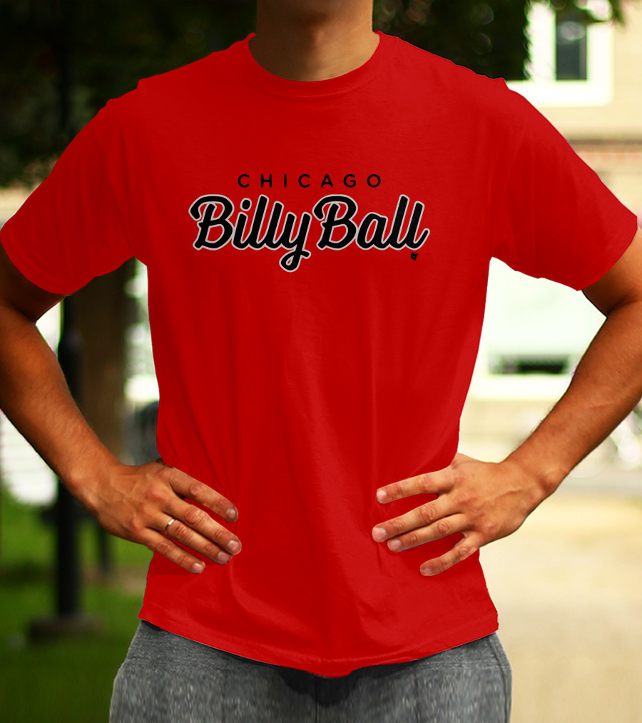 Chicago Billy Ball Red T-Shirt