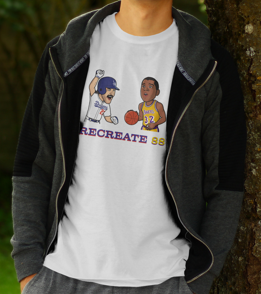 Dodgers Lakers Recreate 88 T-Shirt