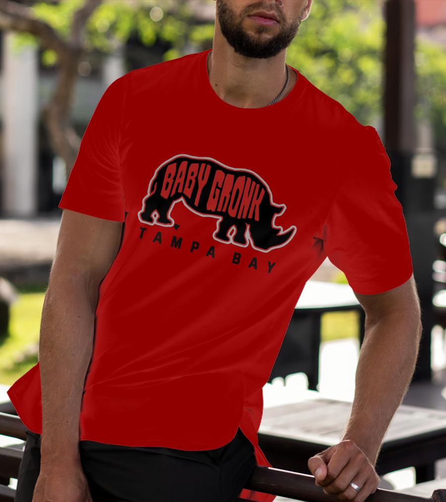 BABY GRONK TAMPA BAY Rhino T-Shirt