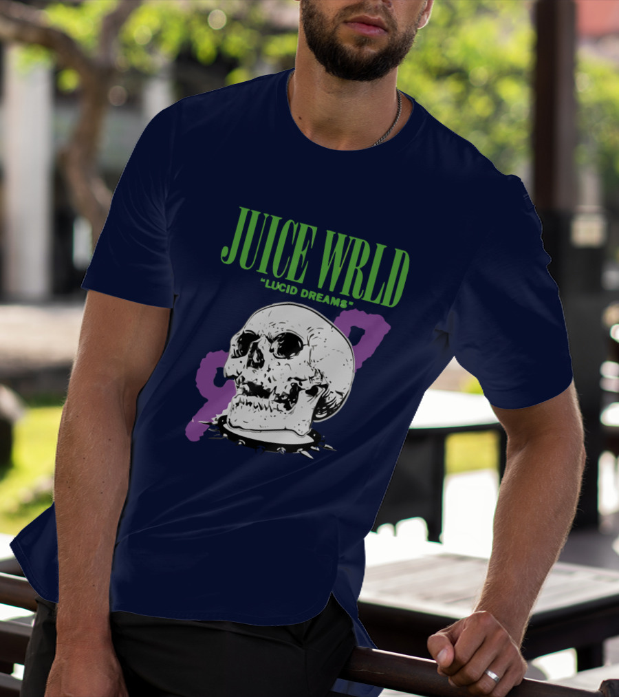JUICE WRLD LUCID DREAMS 999 Skull T-Shirt