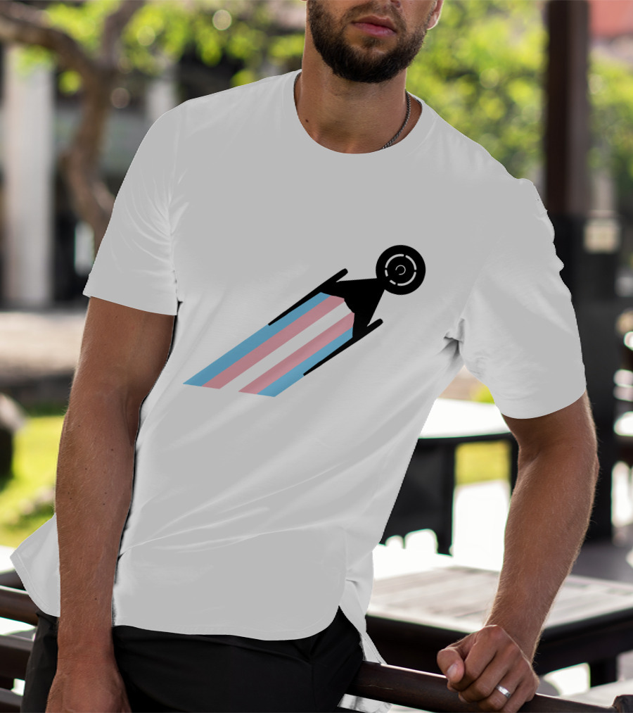 Star Trek Discovery GLAAD USS Transgender Pride Enterprise T-Shirt