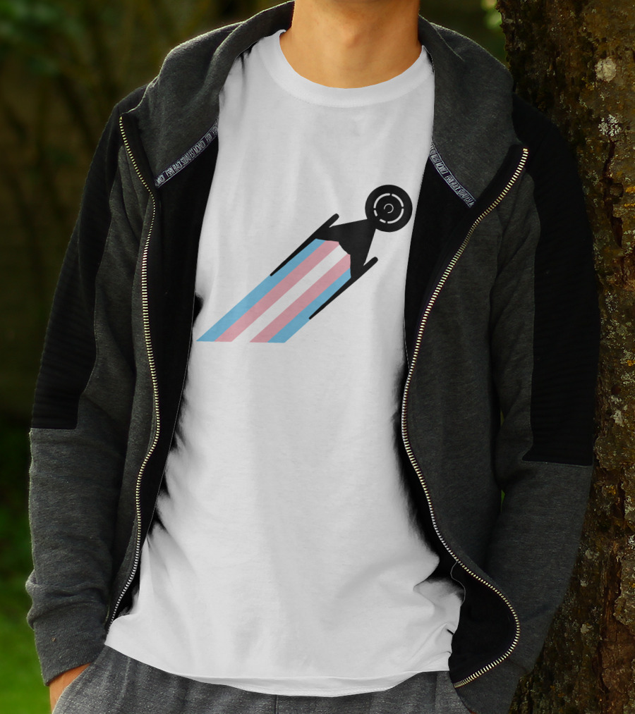Star Trek Discovery GLAAD USS Transgender Pride Enterprise T-Shirt