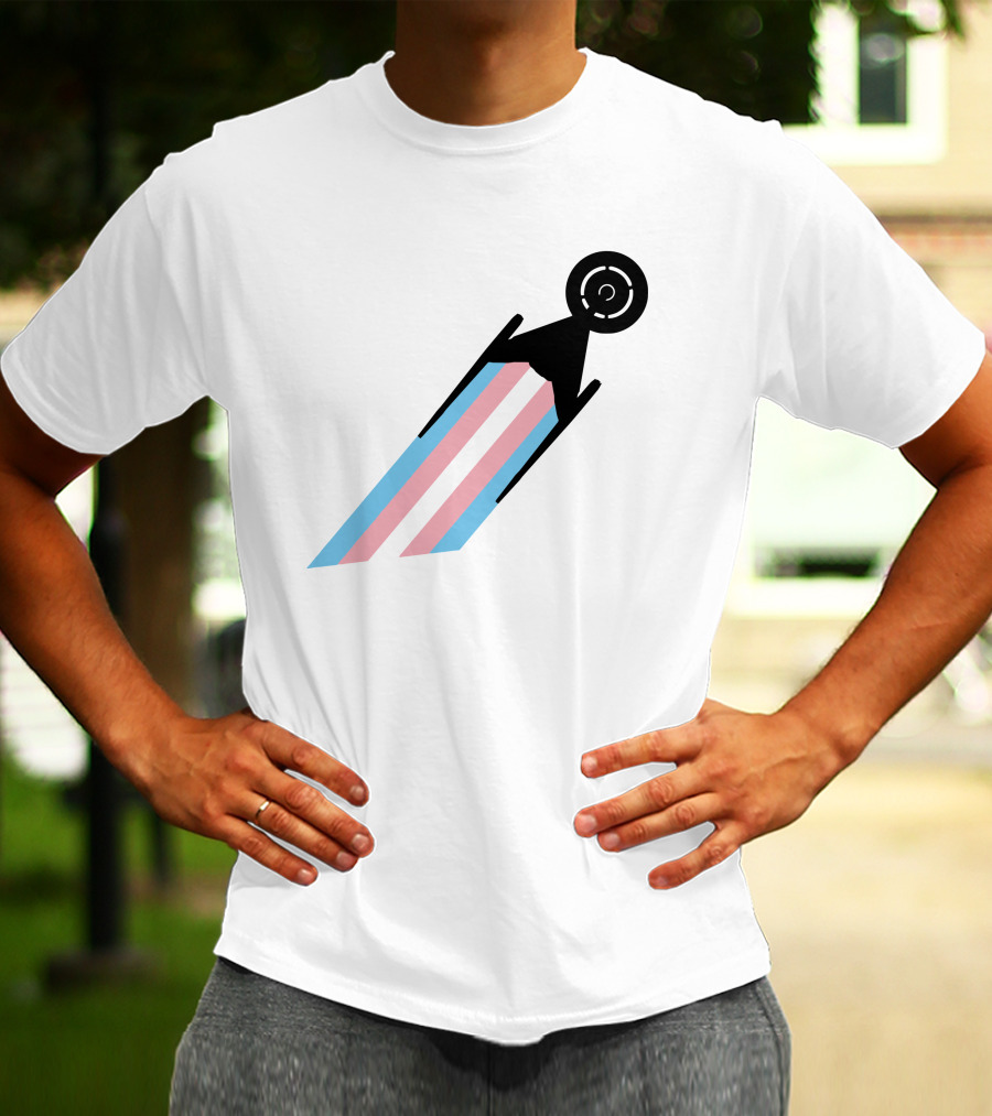 Star Trek Discovery GLAAD USS Transgender Pride Enterprise T-Shirt