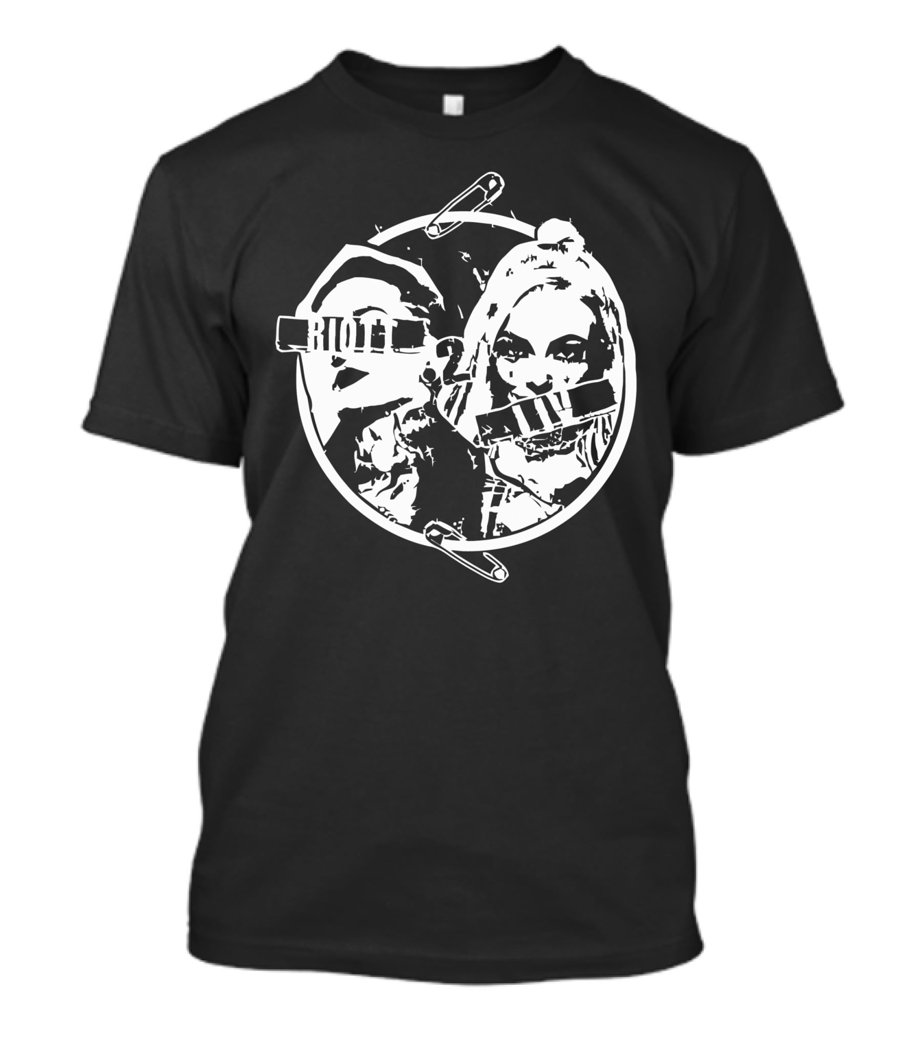 Riott Squad Riott 2 Liv Liv 2 Riott Authentic Safety Pin T-Shirt