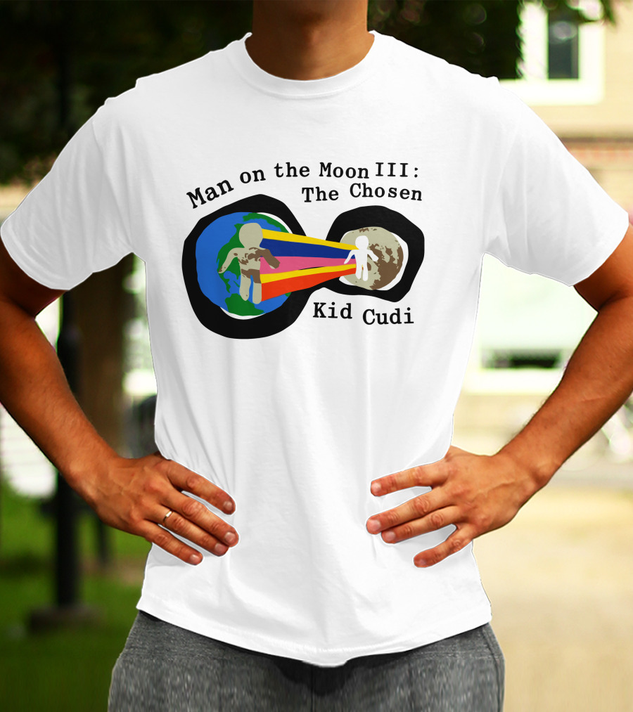 Man On The Moon III: The Chosen Kid Cudi CPFM For MOTM III Heaven On Earth T-Shirt