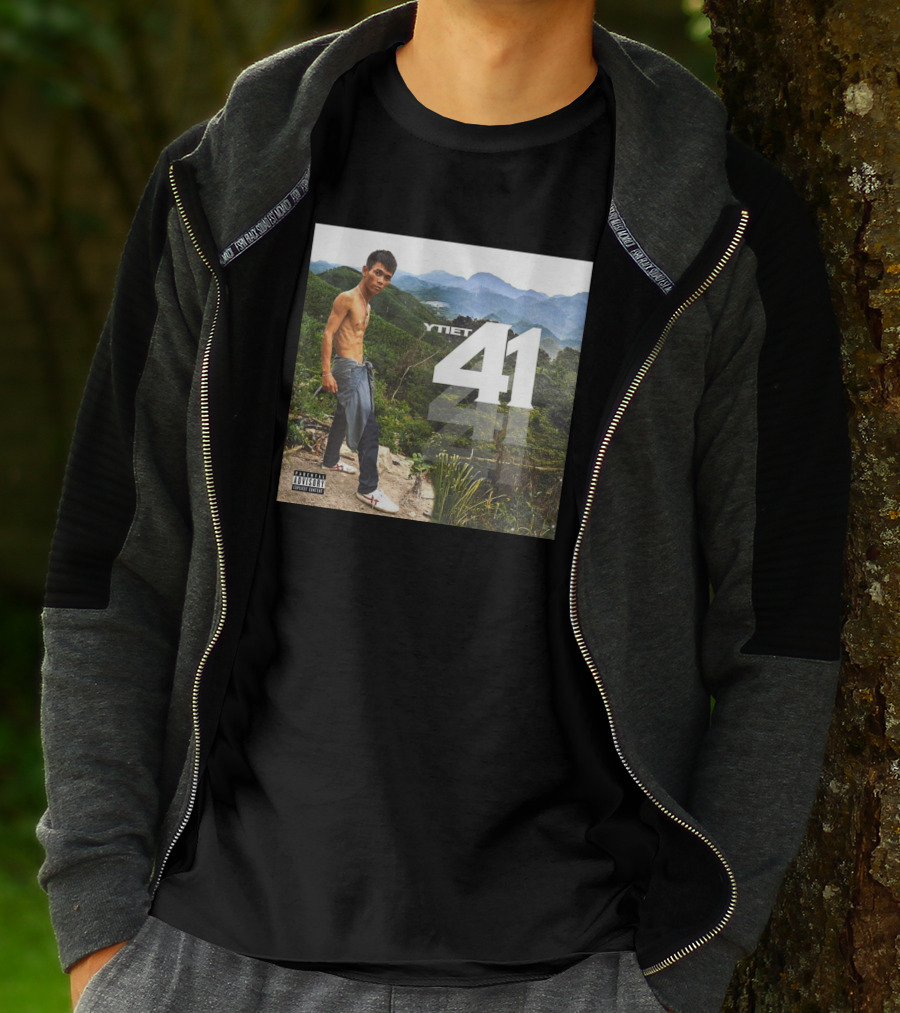 YTiet 41 Parental Advisory Explicit Content T-Shirt