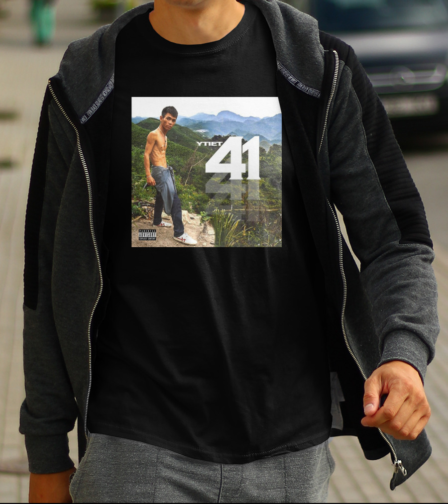 YTiet 41 Parental Advisory Explicit Content T-Shirt