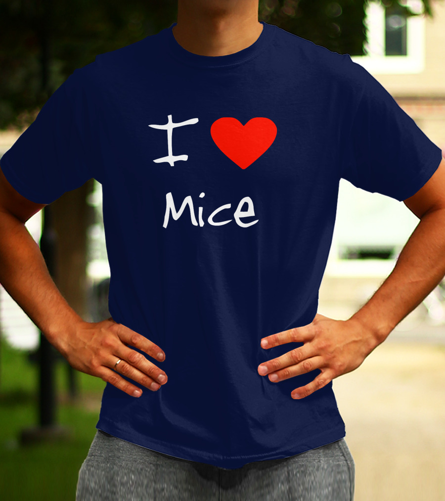 I Heart Mice T-Shirt