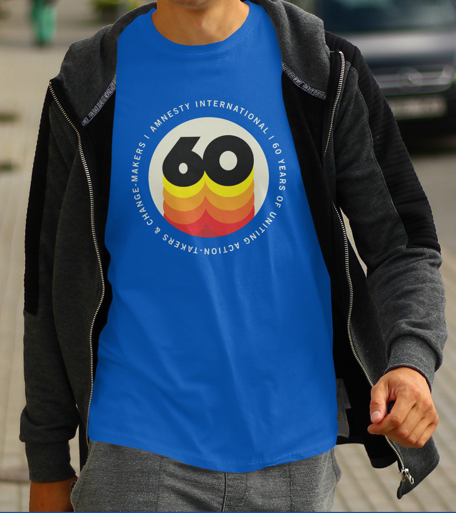 Amnesty International 60 Years Of Uniting Action-Takers And Change-Makers T-Shirt