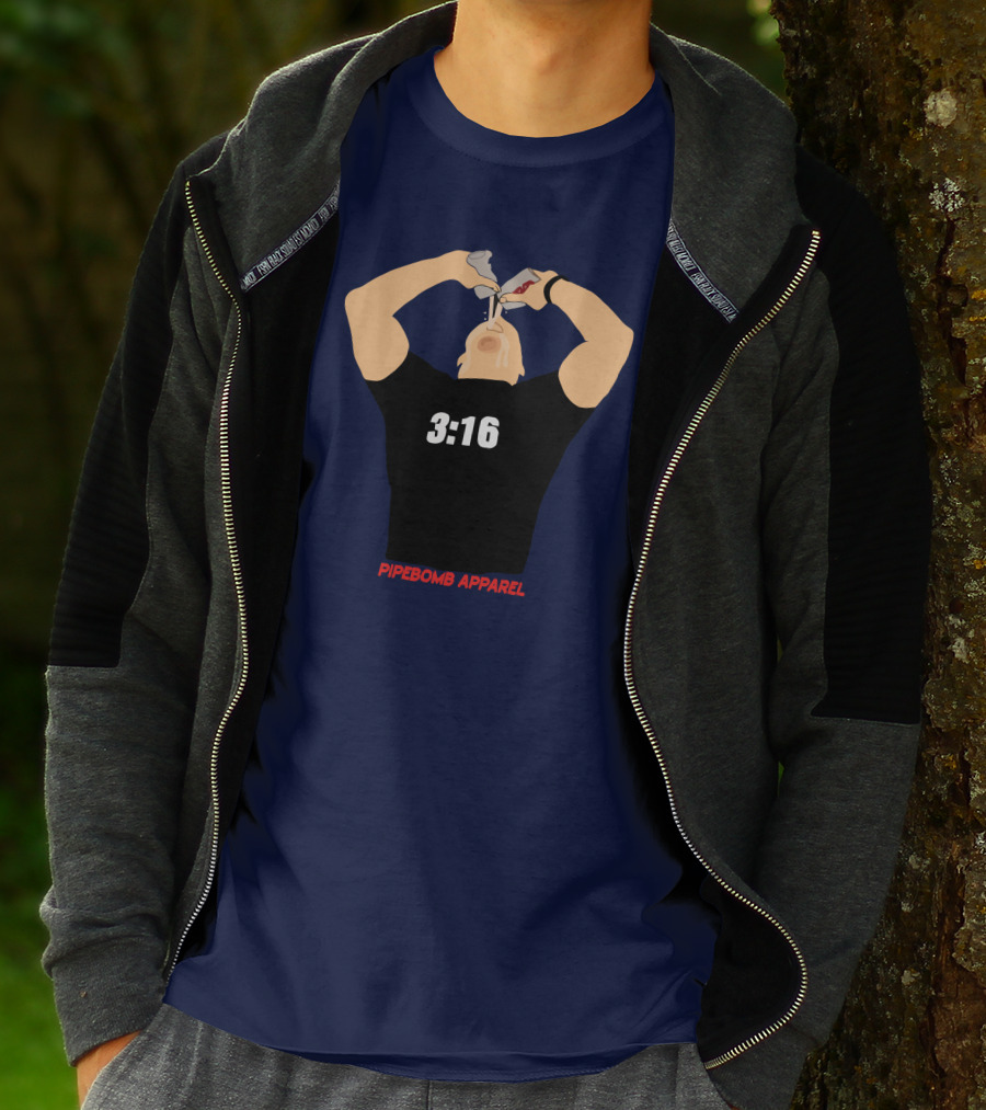 3:16 Stone Cold Chug Pipebomb T-Shirt
