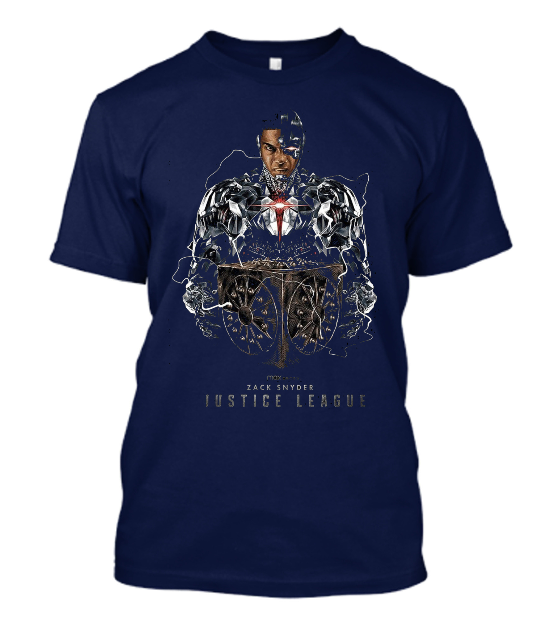 Zack Snyder Justice League Cyborg By Tracie Ching T-Shirt