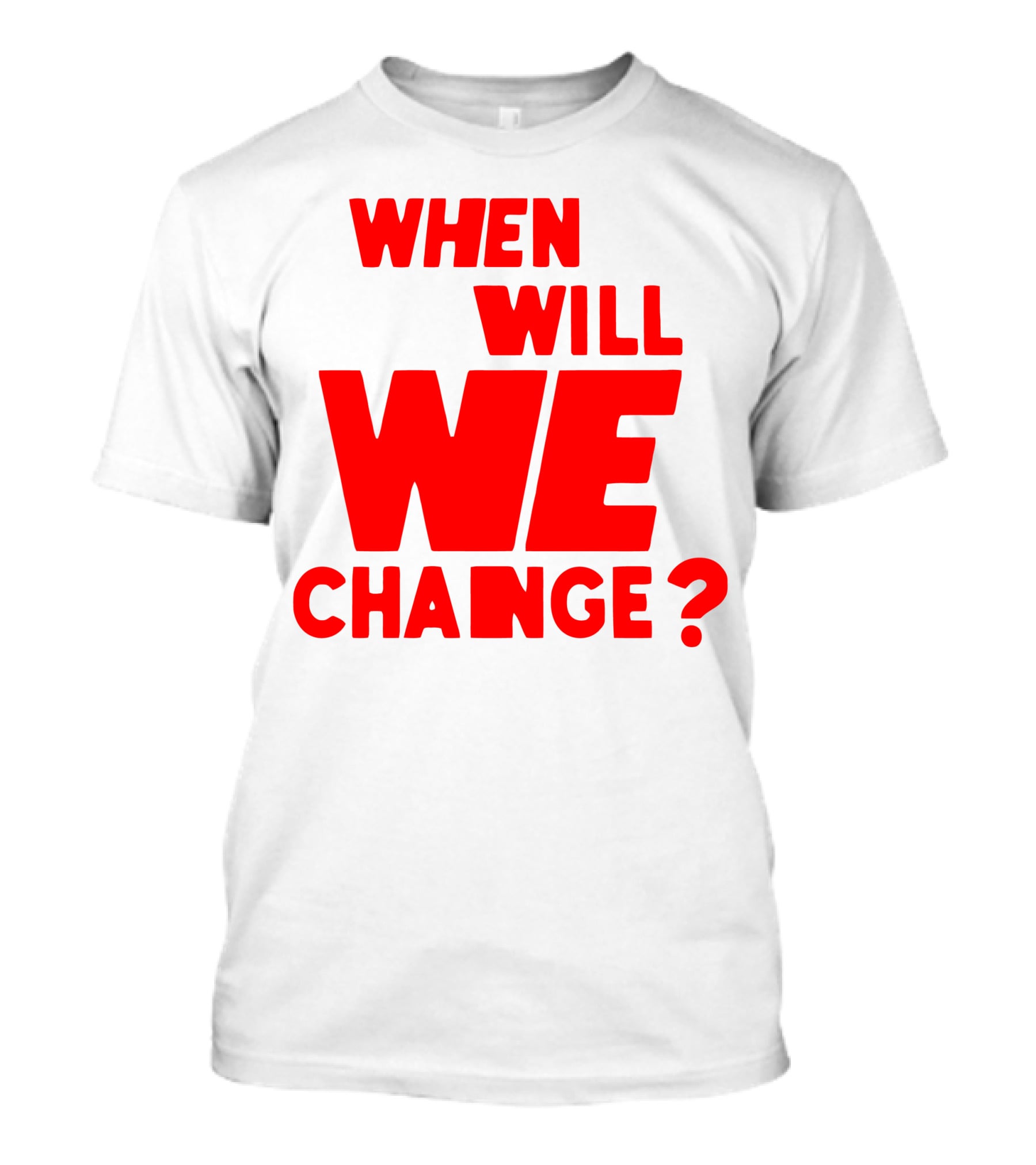 Lewis Hamilton When Will We Change? T-Shirt