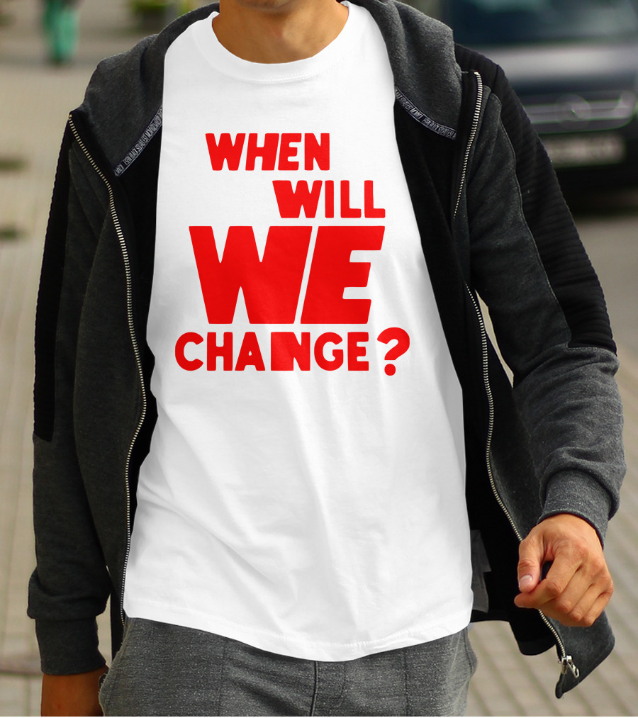 Lewis Hamilton When Will We Change? T-Shirt
