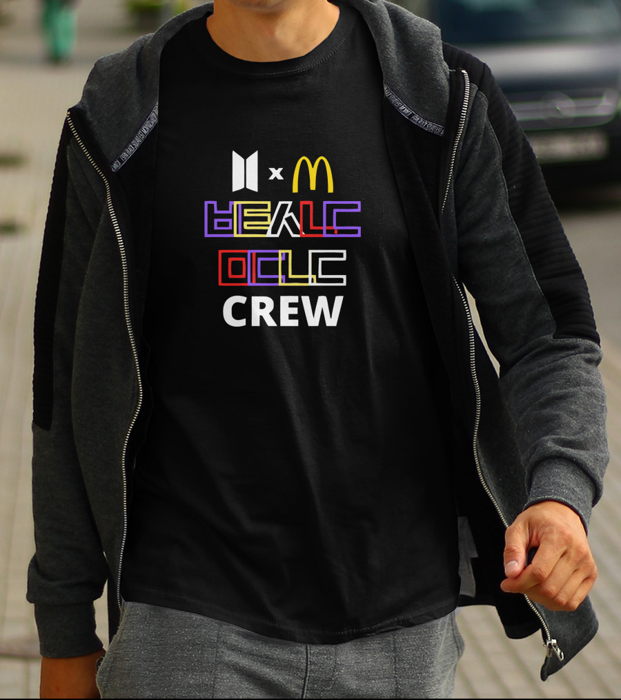 BTS McDonald's Crew Collaboration T-Shirt