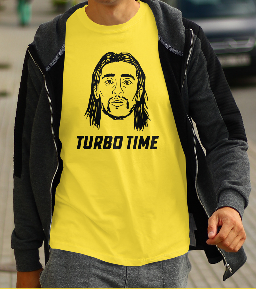 Turbo Time Alex Morgan Hairstyle Iconic Yellow T-Shirt