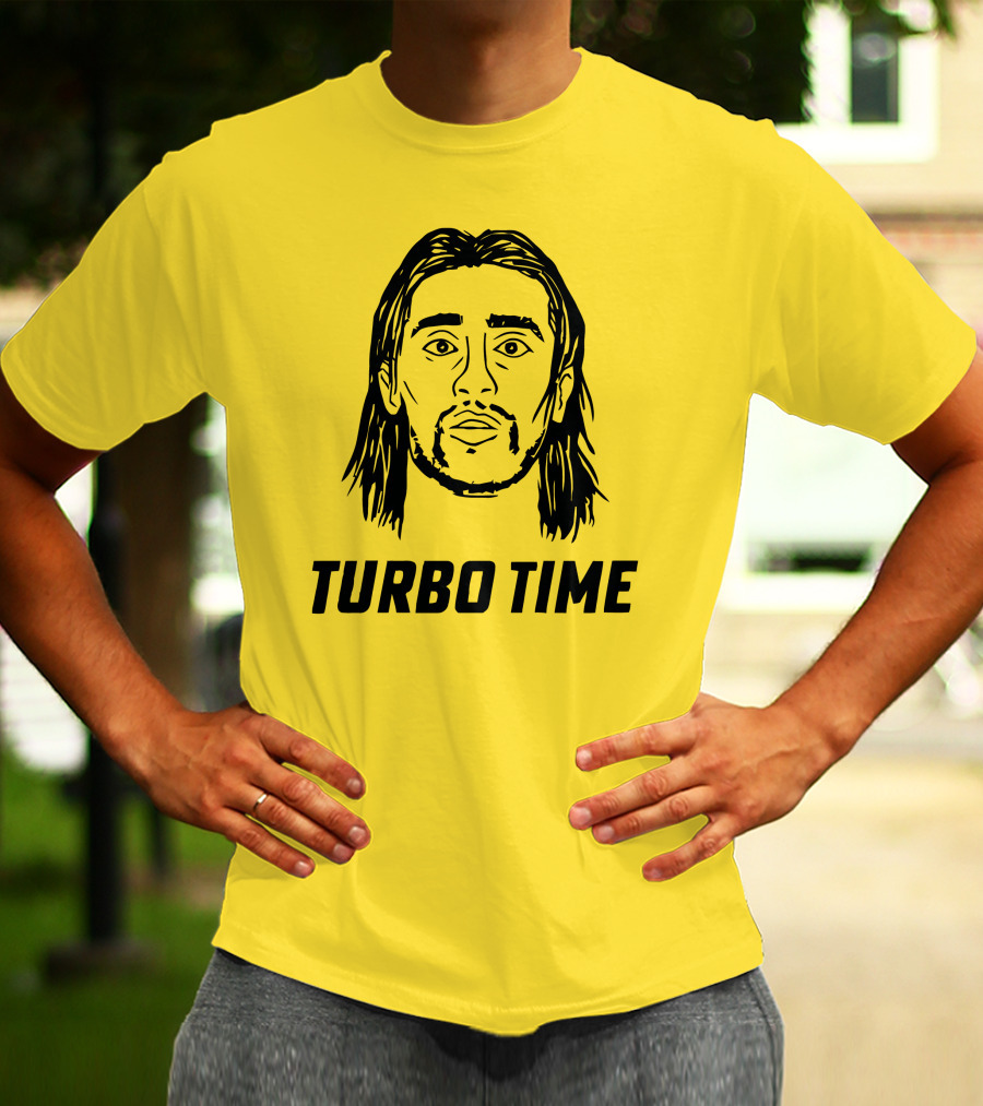 Turbo Time Alex Morgan Hairstyle Iconic Yellow T-Shirt