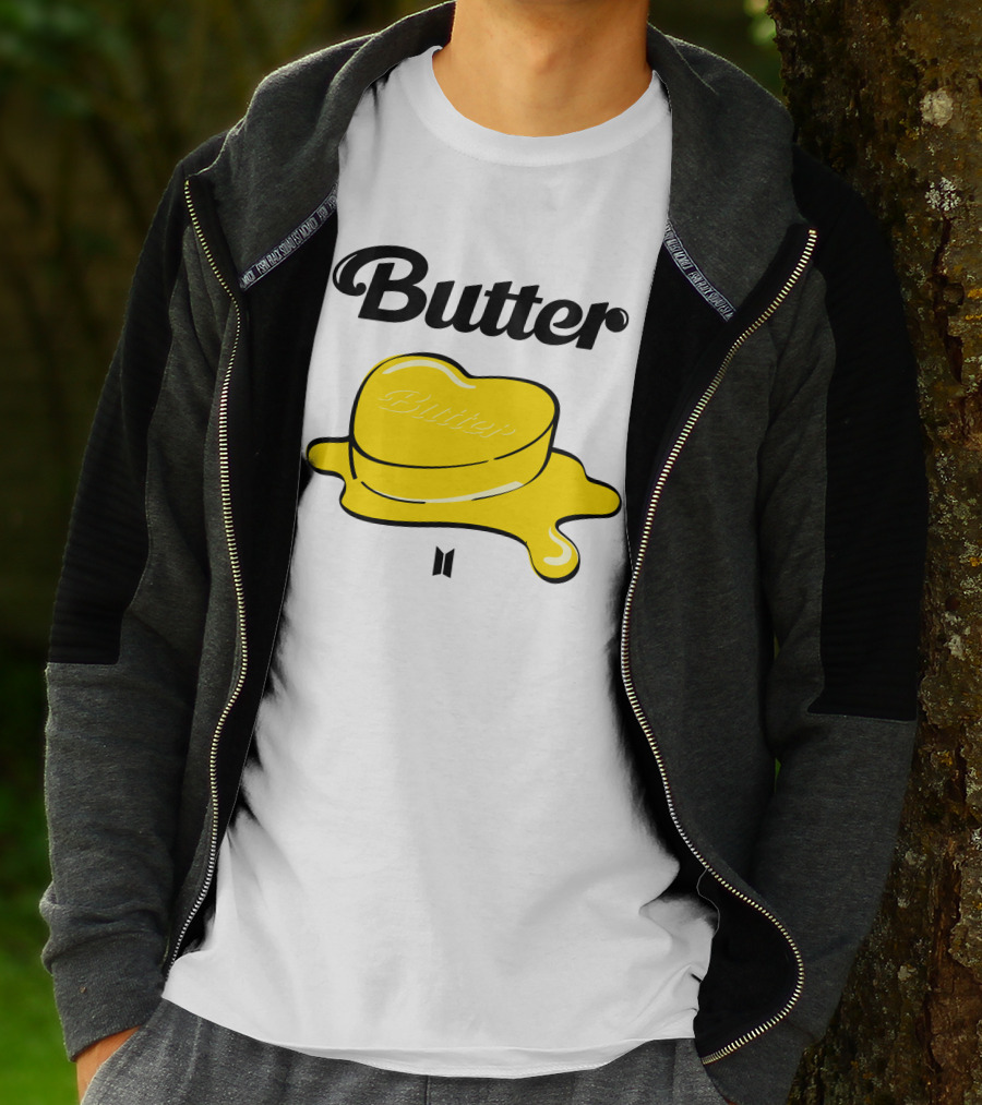 BTS Butter Melting Heart T-Shirt