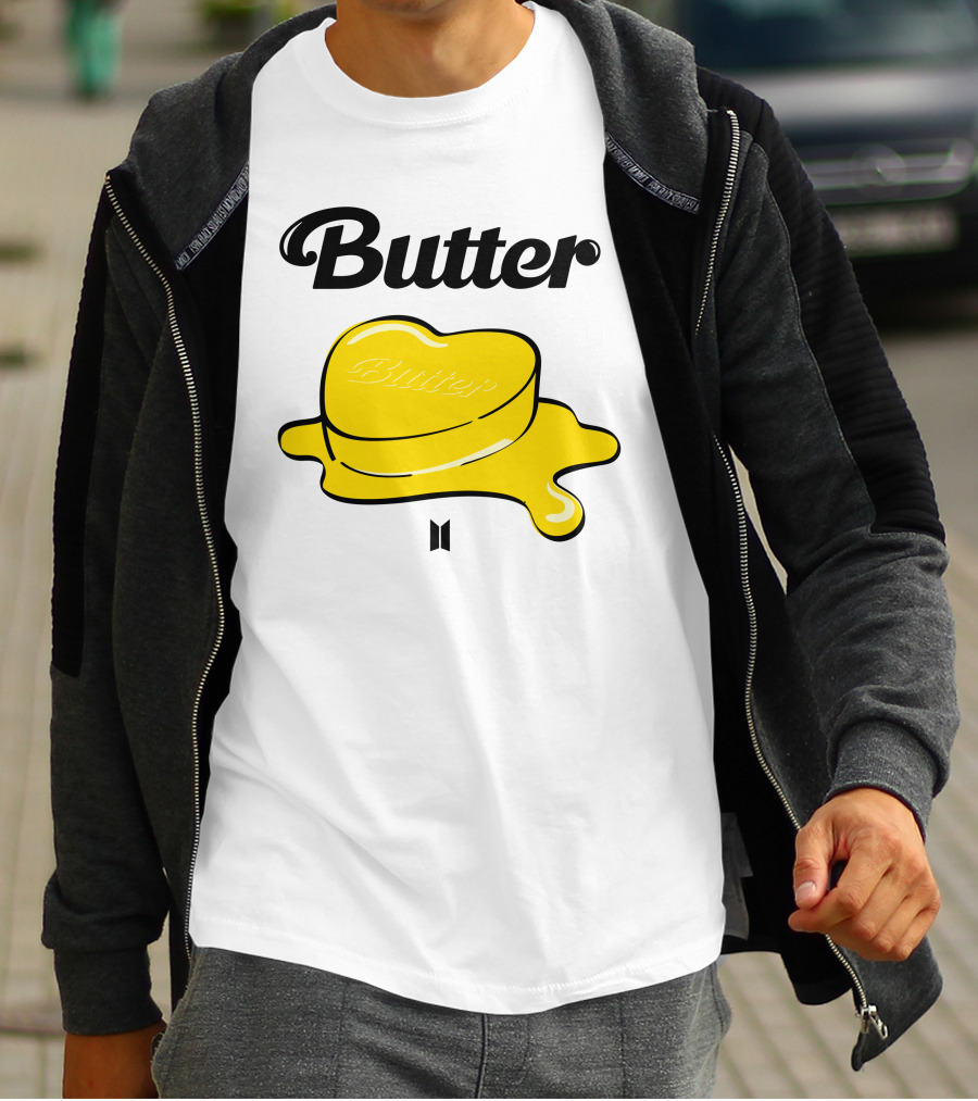 BTS Butter Melting Heart T-Shirt