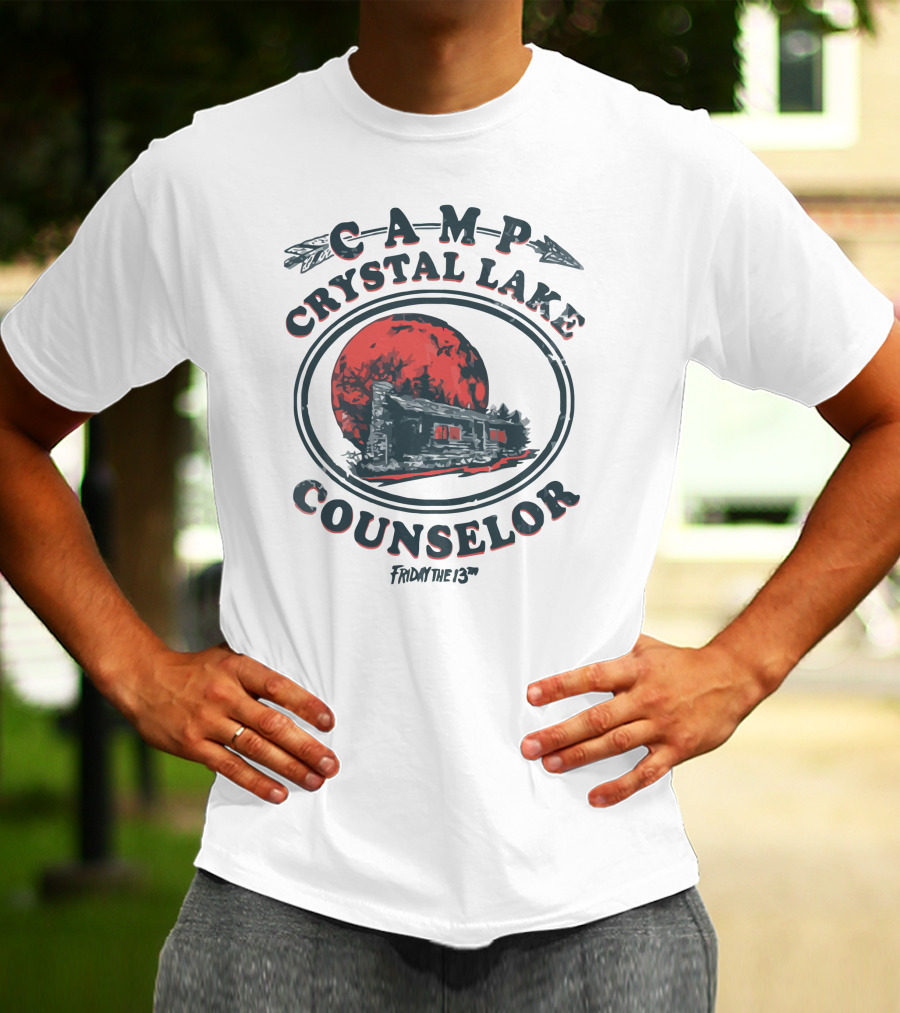 Camp Crystal Lake Counselor Friday The 13th T-Shirt