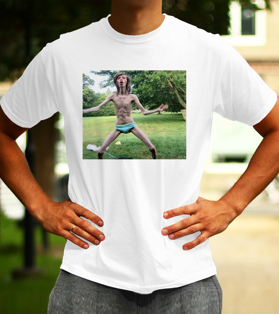 Chris Sales Daddy Long Neck Funny Meme Pose Outdoors T-Shirt