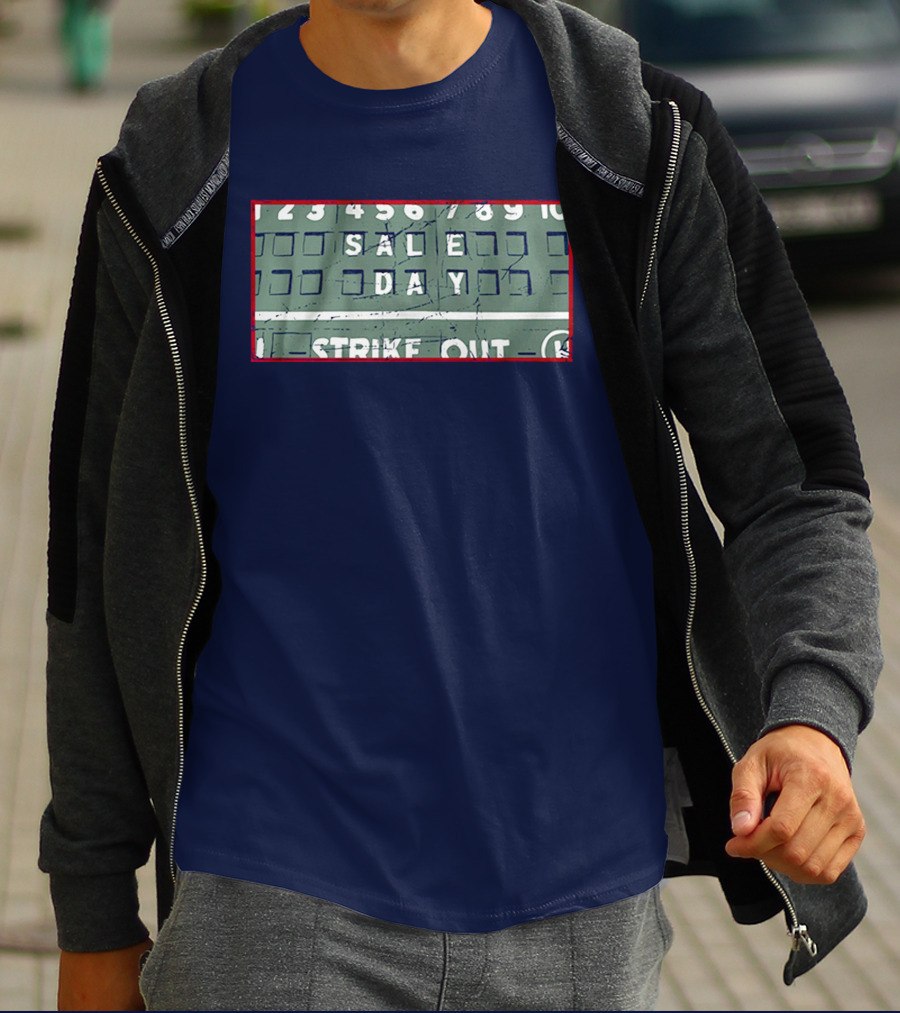Boston Red Sox Chris Sale Strike Out Sale Day T-Shirt