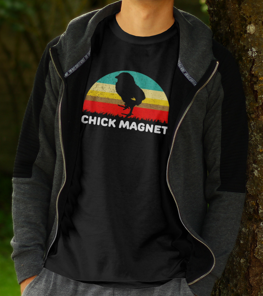 Kenny Omega Chick Magnet Retro Sunset T-Shirt