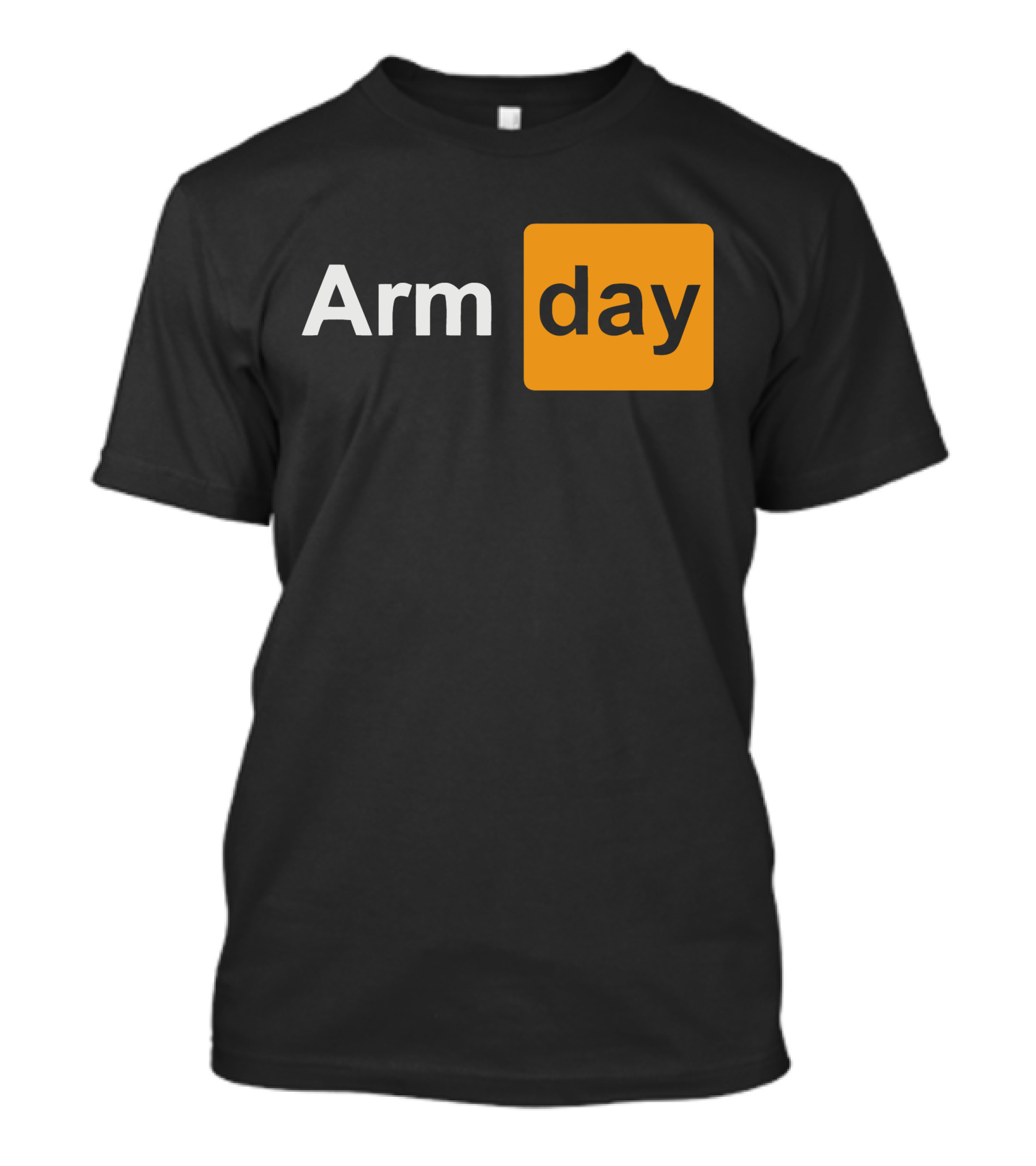 Arm Day Bodybuilding Workout Gym Motivation T-Shirt