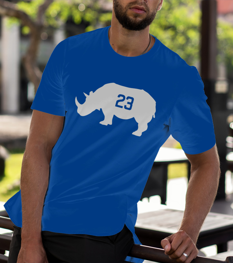The Ryno 23 Obvious White Rhino T-Shirt