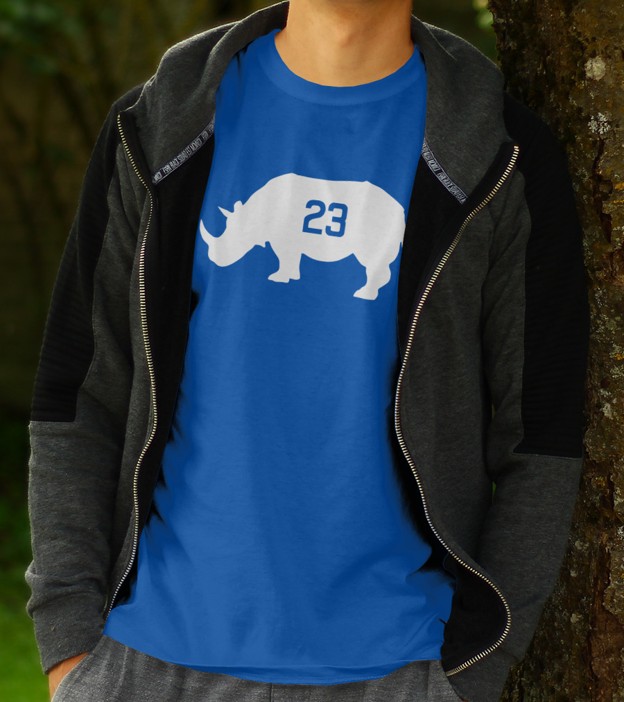 The Ryno 23 Obvious White Rhino T-Shirt