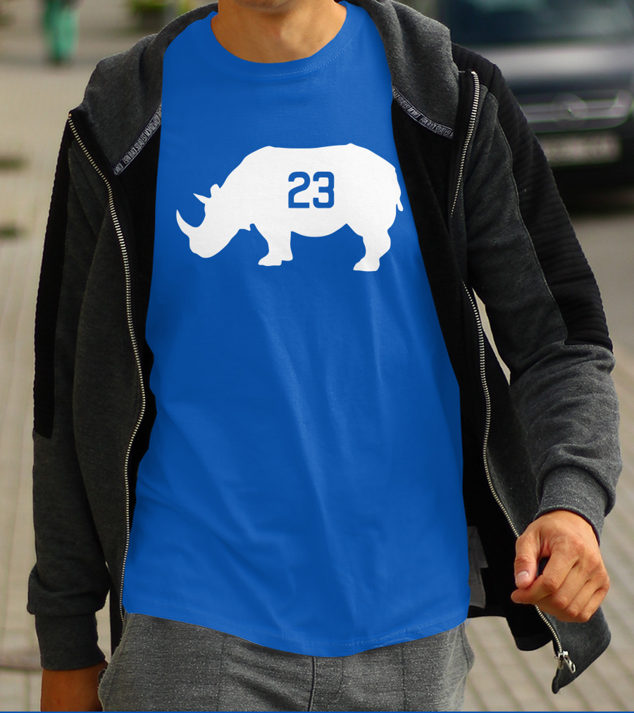 The Ryno 23 Obvious White Rhino T-Shirt