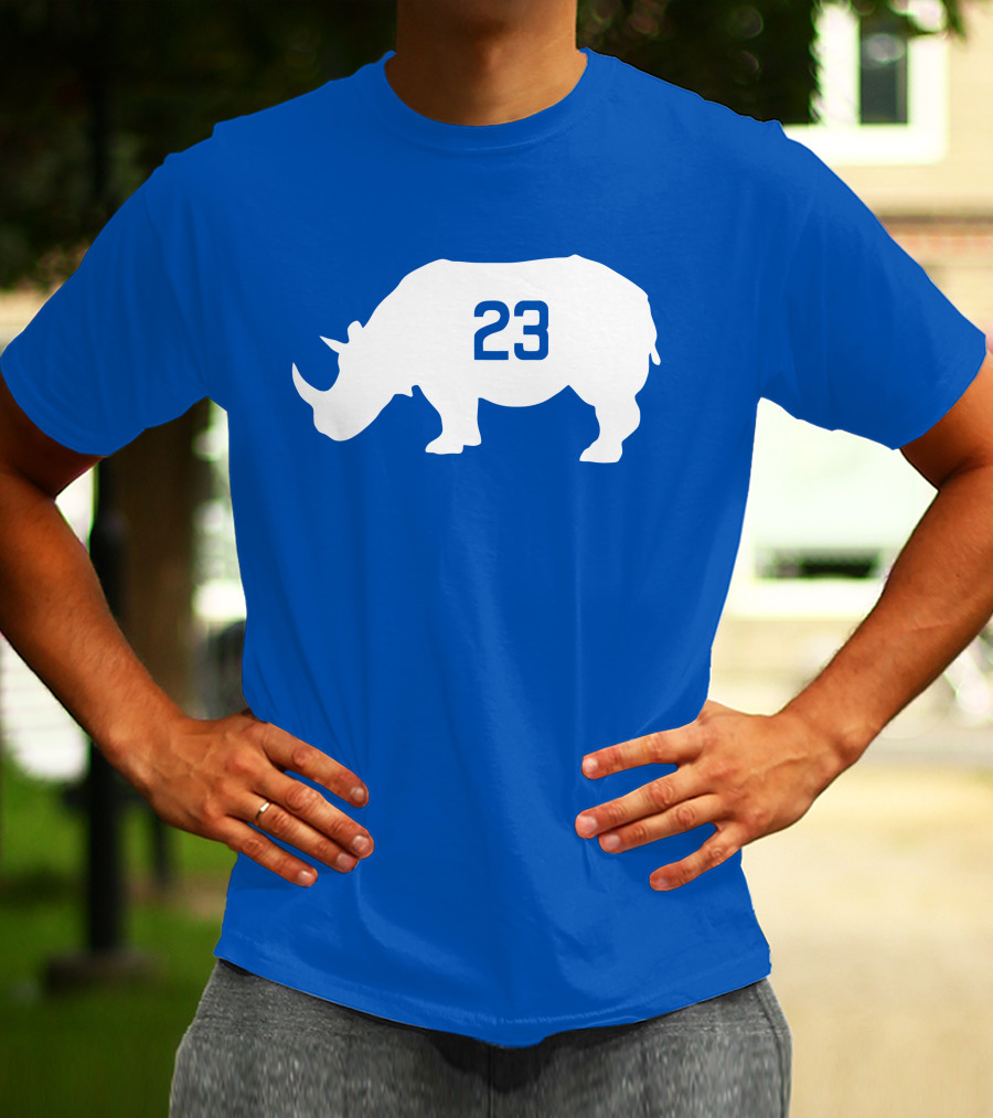 The Ryno 23 Obvious White Rhino T-Shirt