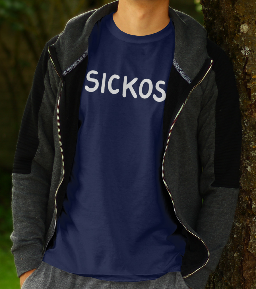 SICKOS Meme Comic Inspired Humor T-Shirt