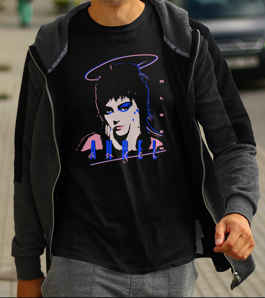 Angel Olsen Angel Halo Portrait Pastel Aesthetic T-Shirt