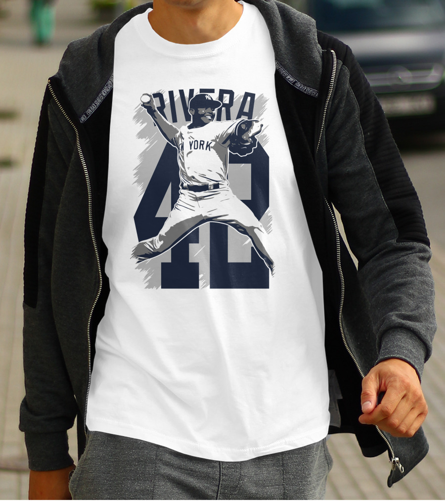 Rivera 42 New York Yankees Baseball Legend T-Shirt